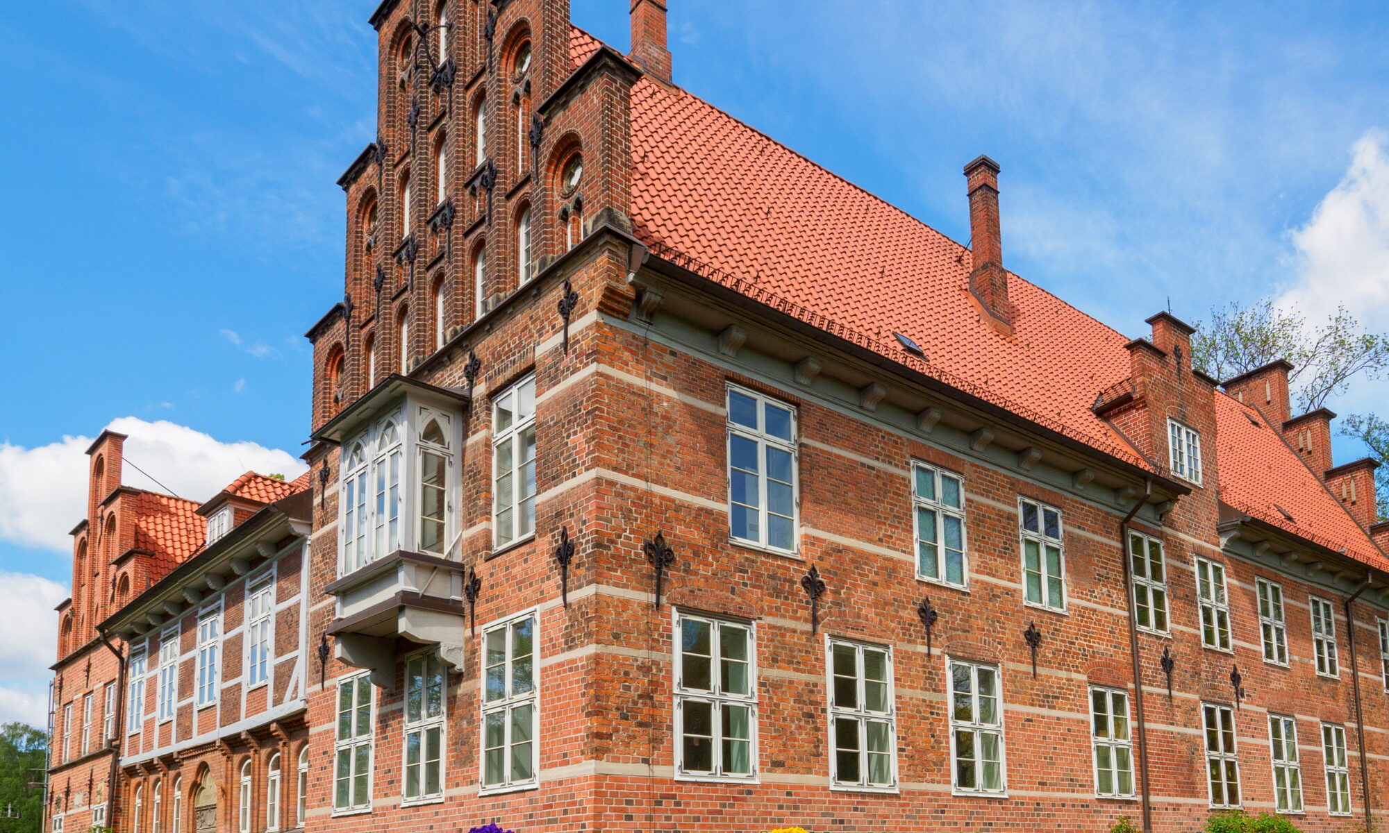 Das Schloss im Park
